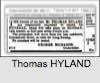 Thomas HYLAND