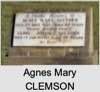 Agnes Mary CLEMSON