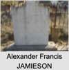Alexander Francis JAMIESON