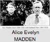 Alice Evelyn MADDEN