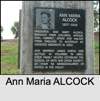 Ann Maria ALCOCK