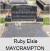 Ruby Elsie MAYCRAMPTON