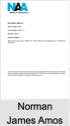 Norman James Adam AMOS