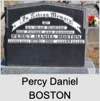 Percy Daniel BOSTON