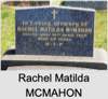 Rachel Matilda MCMAHON