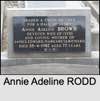 Annie Adeline RODD