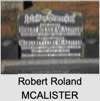 Robert Roland MCALISTER