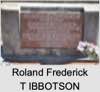 Roland Frederick T IBBOTSON