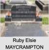 Ruby Elsie MAYCRAMPTON