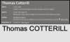 Thomas COTTERILL