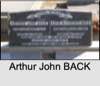 Arthur John BACK