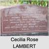 Cecilia Rose LAMBERT