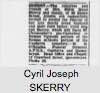Cyril Joseph SKERRY