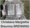 Christiana Margretha Breuning BRENNING