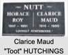 Clarice Maud "Toot" HUTCHINGS