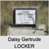 Daisy Gertrude LOCKER