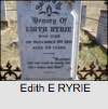Edith E RYRIE