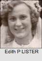 Edith Peggy LISTER