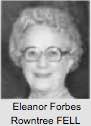 Eleanor Forbes Rowntree FELL