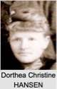 Dorthea Christine HANSEN