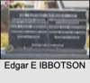 Edgar E IBBOTSON