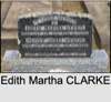 Edith Martha CLARKE