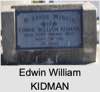 Edwin William KIDMAN