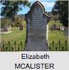 Elizabeth MCALISTER