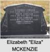 Elizabeth "Eliza" MCKENZIE