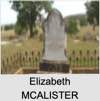 Elizabeth MCALISTER