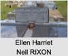 Ellen Harriet Nell RIXON