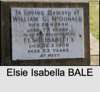 Elsie Isabella BALE