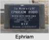 Ephriam James RODD