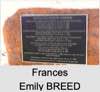 Frances Emily BREED