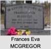 Frances Eva MCGREGOR