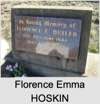 Florence Emma HOSKIN
