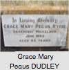 Grace Mary Pegus DUDLEY