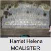 Harriet Helena MCALISTER