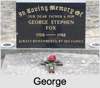 George Stephen FOX