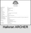 Halloran ARCHER