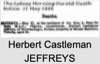 Herbert Castleman JEFFREYS