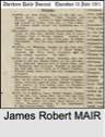 James Robert MAIR