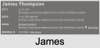James THOMPSON