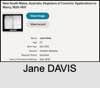Jane DAVIS