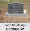 John Smallridge MCGREGOR