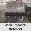 John Frederick BENSON