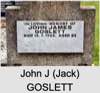 John J (Jack) GOSLETT
