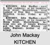 John Mackay KITCHEN