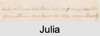 Julia Elizabeth MANWARING