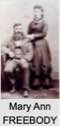 Mary Ann FREEBODY